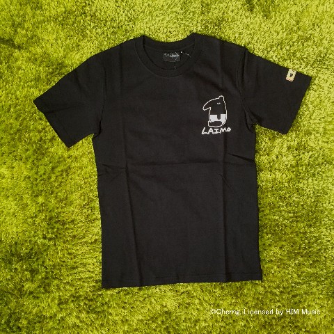 【LAIMO】【L】HELLOプリントTシャツ ブラック / ヴィレヴァン通販